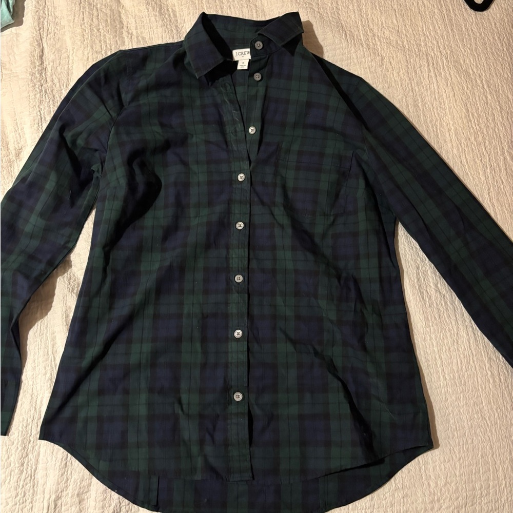 Blackwatch Plaid J. Crew Button Down